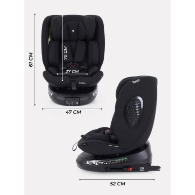 Автокресло Rant Helix Isofix AY819 Black 03