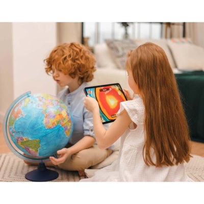 Интерактивный глобус политический с подсветкой с очками VR  Globen INT12100294