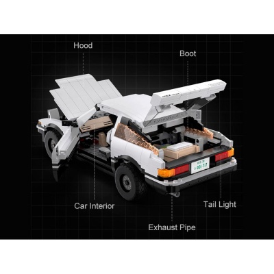 Конструктор CaDA Toyota AE-86 Trueno 1324 детали Double Eagle C61024W 03