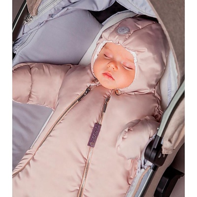 Комбинезон Мигшка для девочки и мальчика размер 68 Наследникъ 307-01065 латте 3