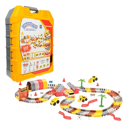 Гибкий трек Стройплощадка 262 детали 1Toy Т20868 1