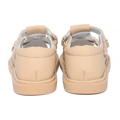 Сандалии для девочки Капитошка A21112 светло коричневые 3