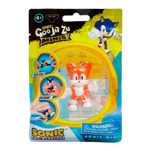 Тянущаяся фигурка Мини Метал Тейлз Соник GooJitZu 41948 фото 2