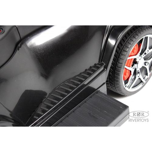 Детский толокар Mercedes-Benz G63 RiverToys Z001ZZ-B чёрный бриллиант фото 19