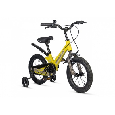 Велосипед детский Maxiscoo Space Стандарт Плюс 14 MSC-S1441 жёлтый матовый 02