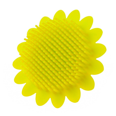 Губка для купания силиконовая Sunflower Roxy-kids RSB-00