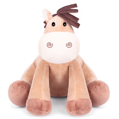 Мягкая игрушка Конь Маффин 24 см Символ Года Maxitoys MT-250231-24