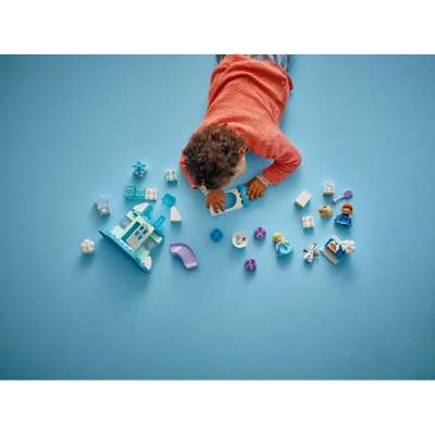 Конструктор Lego Duplo 10455 Вечеринка Анны и Эльзы в Ледяном замке 04