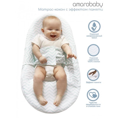 Матрас-кокон с эффектом памяти Premium Form AmaroBaby 2