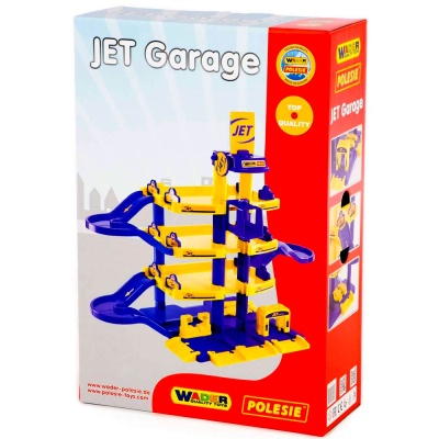 Игрушка Паркинг Jet 4-уровневый Полесье 40213