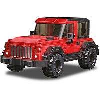 Конструктор Городские автомобили Красный внедорожник Mioshi Tech MTE0709-070