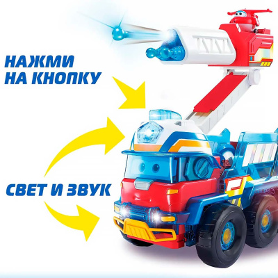 Трансформер Пожарная машина Спарки Super Wings EU760824 3