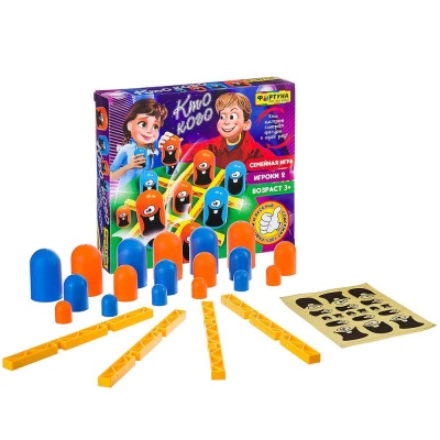 Семейная настольная игра Кто кого Фортуна Ф86618