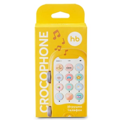 Игрушка телефон CROCOPHONE Happy Baby 331896 2