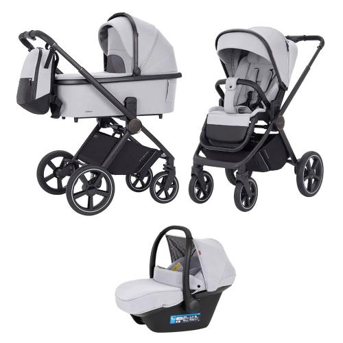 Коляска 3 в 1 Carrello Ultimo CRL-6519 Arctic Grey