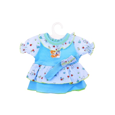 Одежда для кукол Платье с повязкой Колибри 59 3