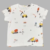 Футболка Техника Чуди Кидс 318125-4 белый