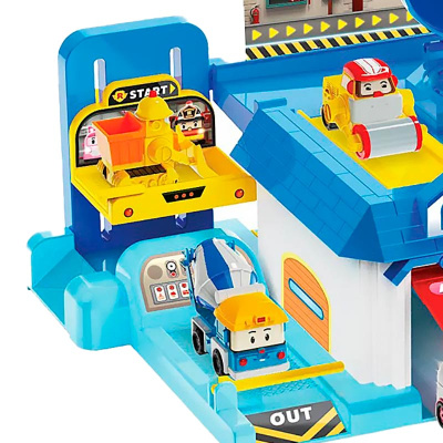 Игровой набор Штаб квартира Robocar Poli Silverlit MRT-664 2