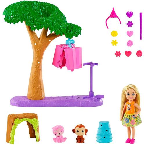 Игровой набор Barbie Челси в Джунглях Mattel GTM84 фото 2