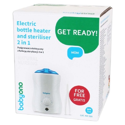 Подогреватель для бутылочек с функцией стерилизации BabyOno 216 1
