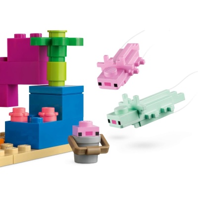 Конструктор Lego Minecraft 21247 Дом Аксолотля 03