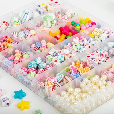 Набор для создания бижутерии и украшений Beads Set 450 элементов Brauberg Kids 664695 3 Набор для создания бижутерии и украшений Beads Set 450 элементов Brauberg Kids 664695 3