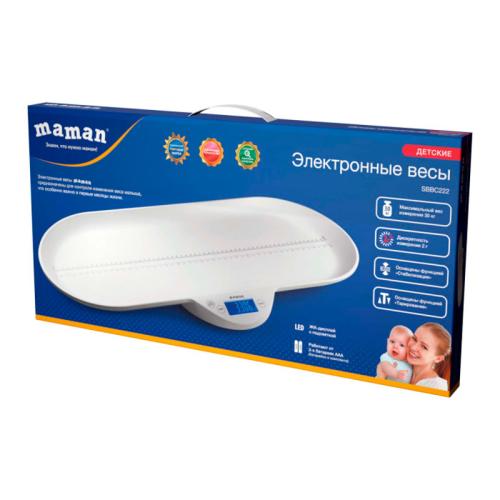 Весы электронные для новорождённых Maman SBBC222 фото 5