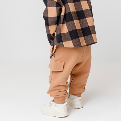 Брюки для мальчика Crockid 400853 коричневый 1038 к582 4