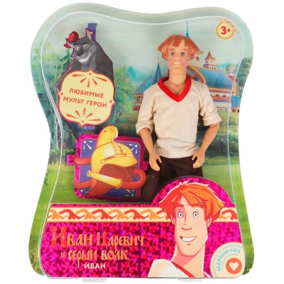 Кукла Иван Царевич и Серый Волк Иван Карапуз ITC-IVAN29