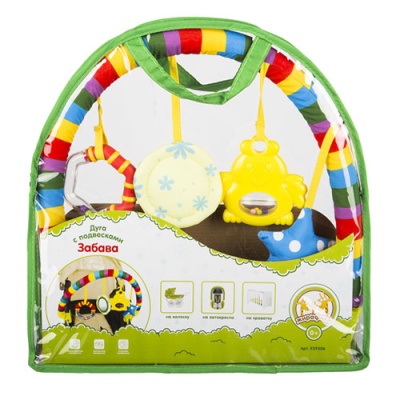 Дуга с подвесками Забава Жирафики 939306