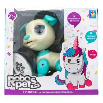 Интерактивная игрушка Robo Pets Щенок 1Toy Т20973 4