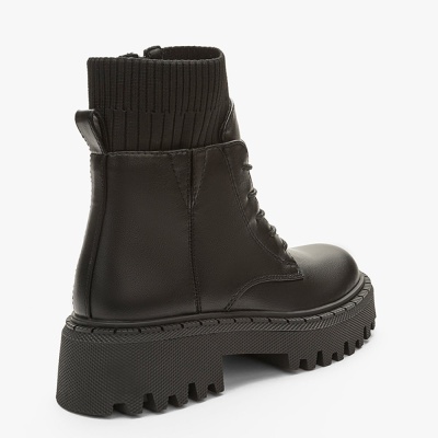 Ботинки для девочки Keddo 948346/04-01 черные 3