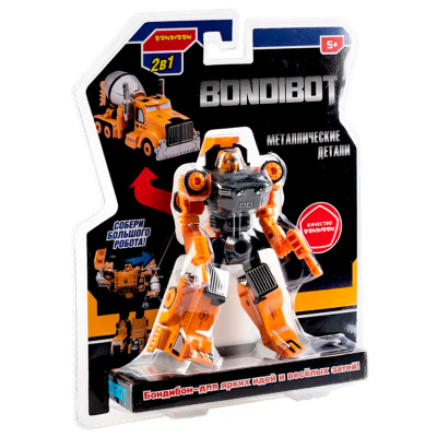 Игрушка Трансформер робот-строительная техника Bondibon ВВ6094 4