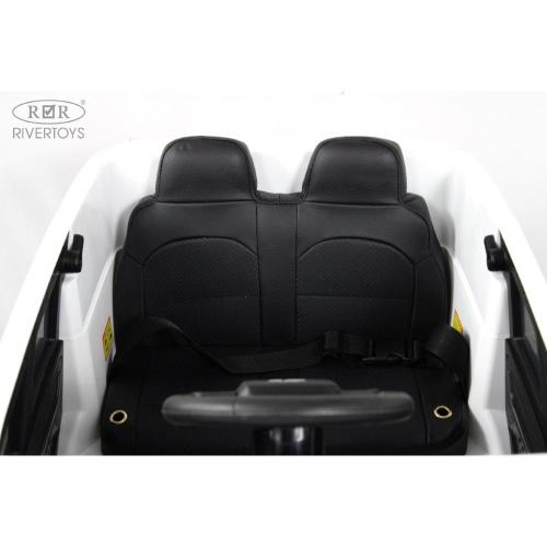 Детский электромобиль RiverToys G555GG белый фото 20