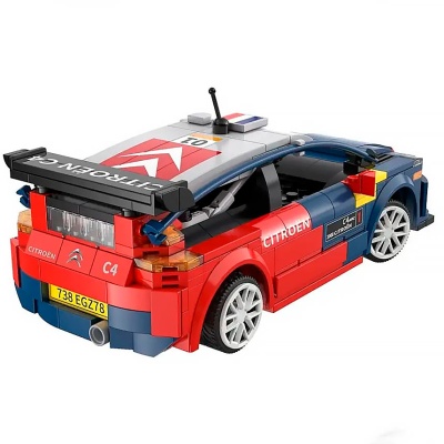 Конструктор Автомобиль Citroen C4 радиоуправляемый 289 деталей CaDa Double Eagle C51078W 3