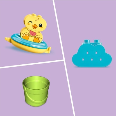 Конструктор Duplo Приключения в ванной Плавучий поезд для зверей lego 10965 3