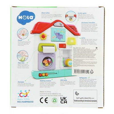 Развивающая игрушка Домик свет звук Veld Co 130127