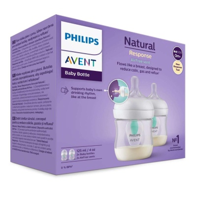 Бутылочка для кормления Natural Response 125 мл 2 шт Philips Avent SCY670/02 02