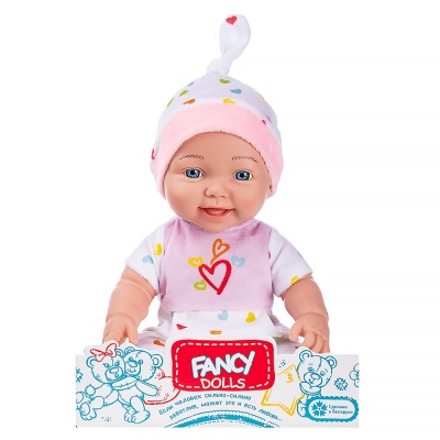 Кукла пупс Малышка с сердечками 30 см Dream Makers PU26 5