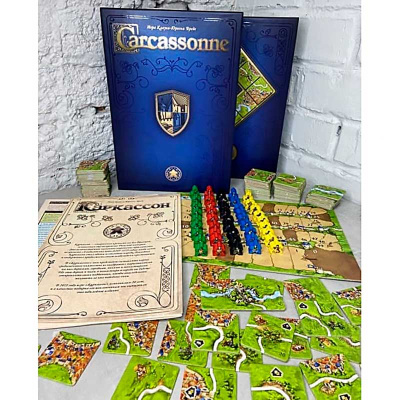 Настольная игра Каркассон Юбилейное издание Hobby World 915406