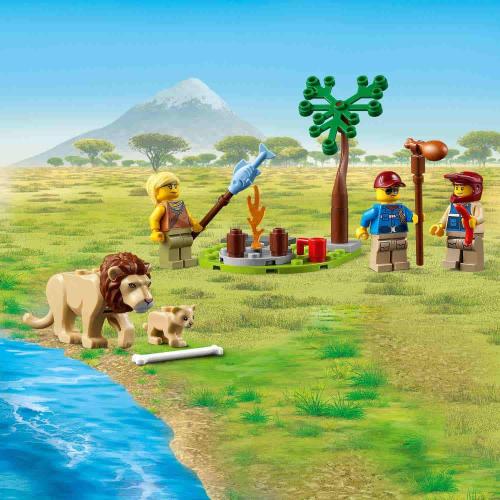 Конструктор Спасательный внедорожник для зверей Lego 60301 фото 4