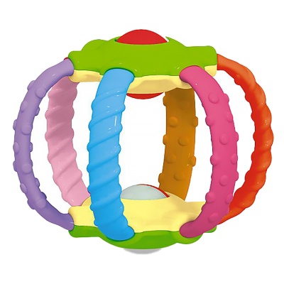 Погремушка прорезыватель Радуга Stellar 02143