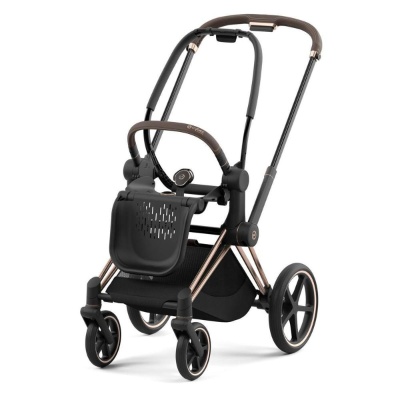 Коляска 2 в 1 Cybex Priam IV Rosegold Leaf Green