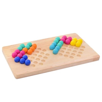 Развивающий модуль с шариками и колокольчиком Щепочка D1166 02