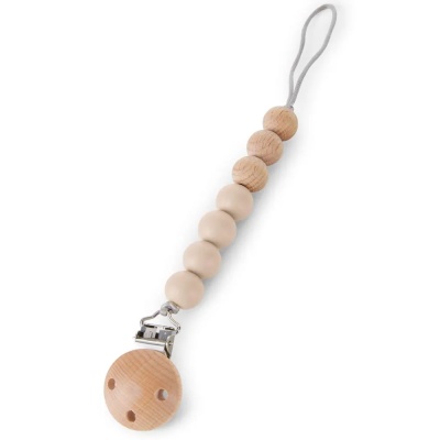 Держатель с металлической прищепкой Happy Baby 11027 sand 2