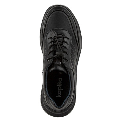 Полуботинки для мальчика повседневные Kapika 24817к-1 черные 2