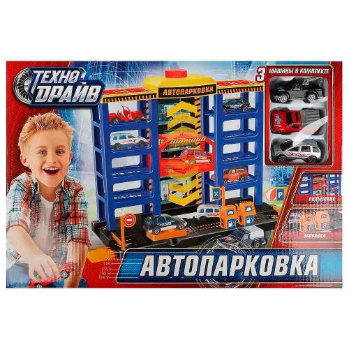 Автопарковка 5 этажей 3 машины Технодрайв 1012I173-R фото 4