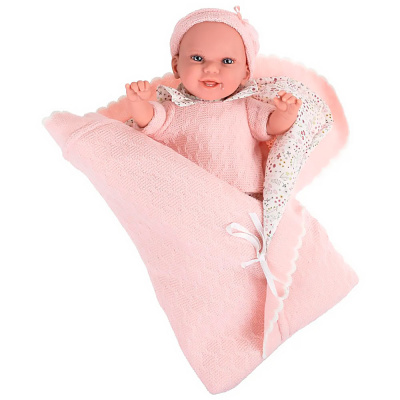 Кукла Elegance Реборн 35 cм с соской и одеялом Arias Т24471 11