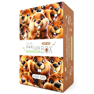 Подарочный набор MilotaBox Бобёр Бокс mini iLikeGift MBS039 3