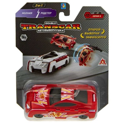 Машина Transcar Double Молния - Родстер 1toy Т20795 3